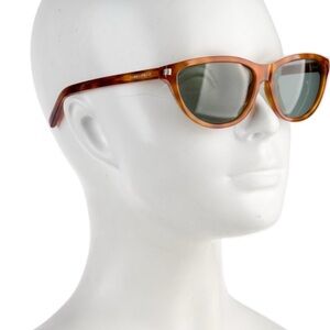 Saint Laurent Sunglasses (new) YSL Yves Cat Eye Tortoise Shell amber